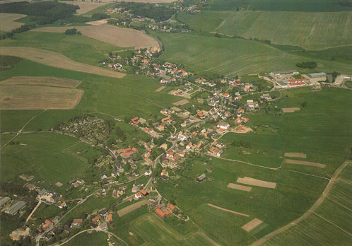 Hirschfeld Luftaufnahme