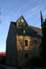 Blick auf den ältesten Teil der Kirche